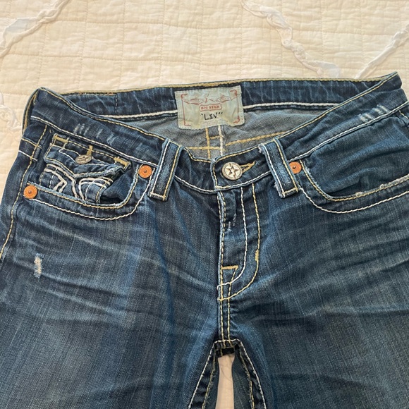 Big Star jeans LIV 29R See photos frayed hem EUC smoke free worn a few times. - Picture 3 of 8